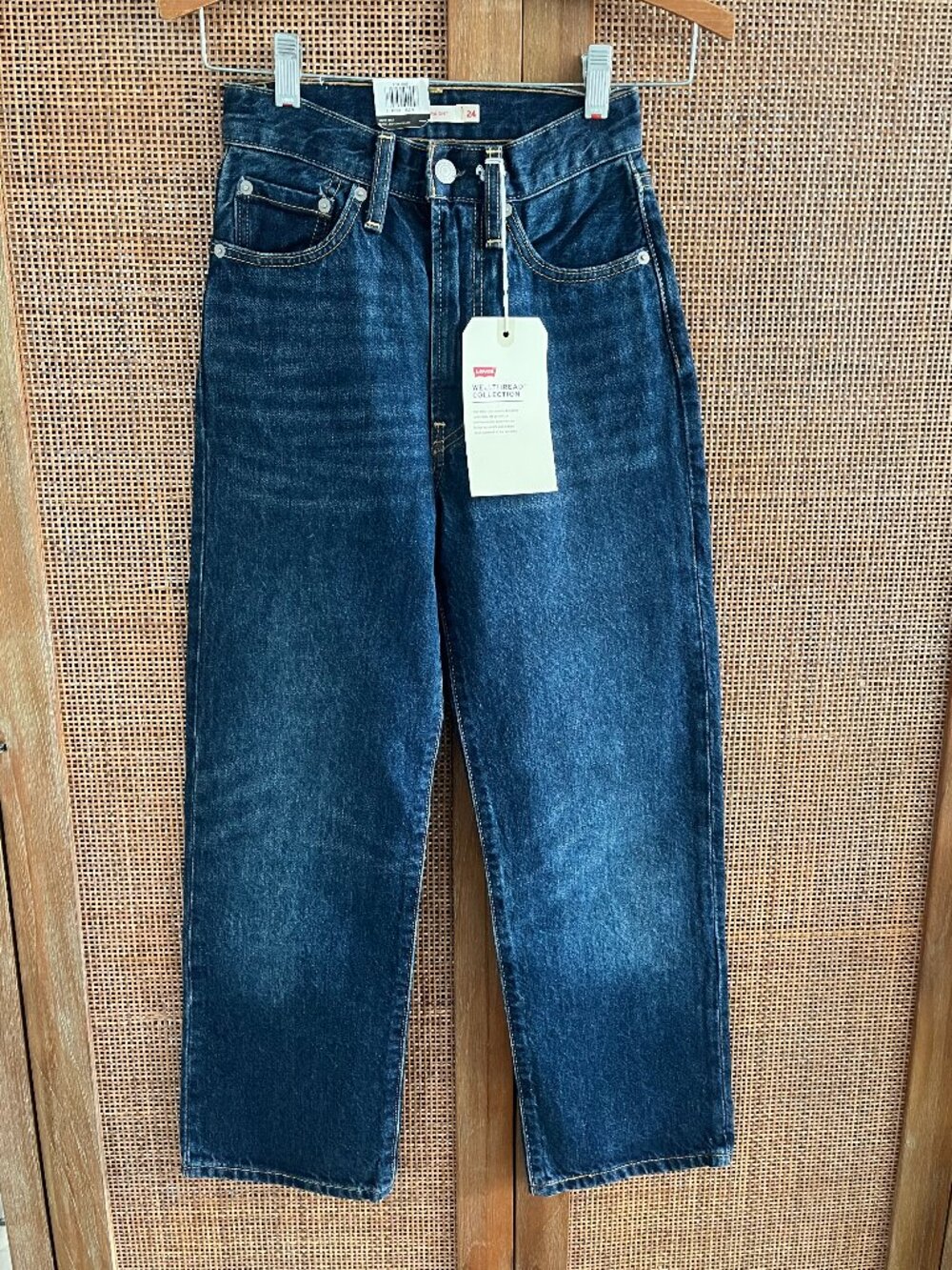 Levi Strauss Ribcage Straight denim